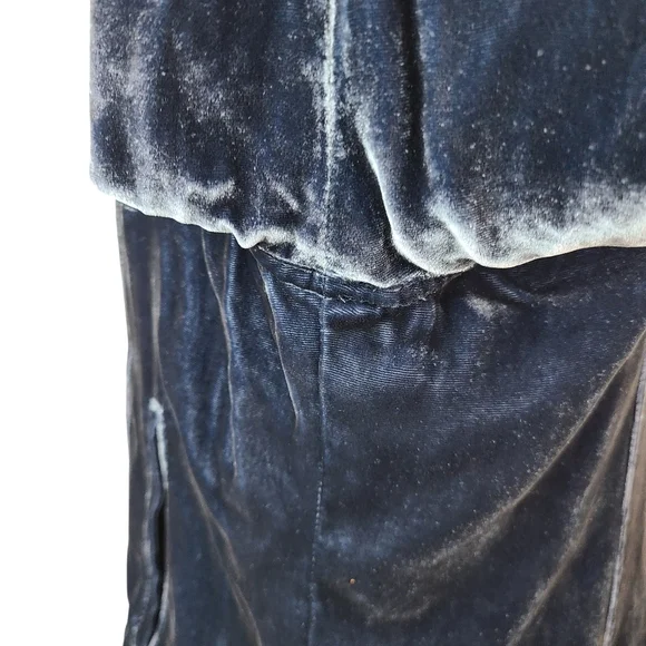 Sundance Blue Velvet Silk Blend Jacket Size Medium - Picture 11 of 15